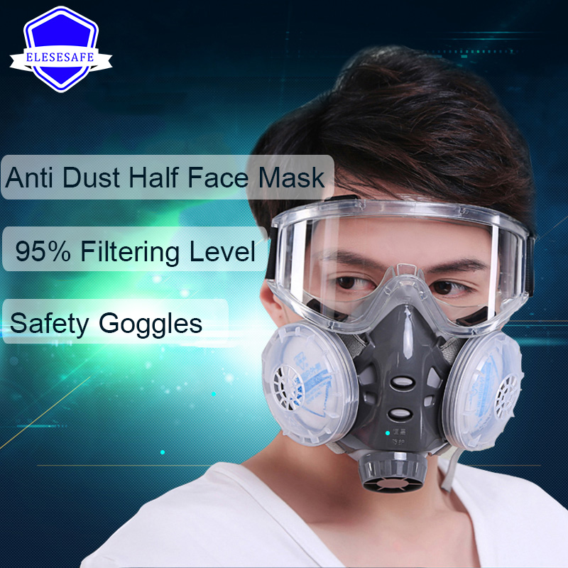 Anti Pollution Mask - Nueva máscara antipolvo, respirador facial completo,