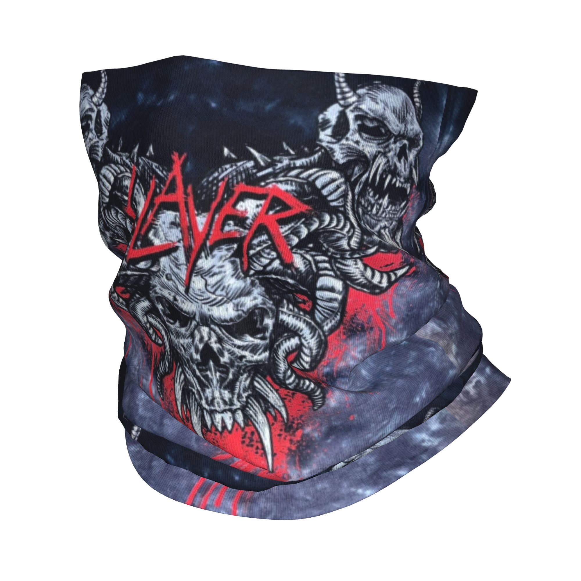 Neck Gaiter Face Cover - Pañuelo personalizado Heavy Metal Rock Slayers,