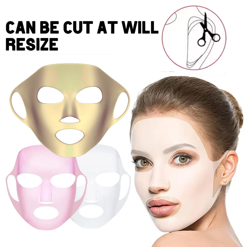 Silicone Mask Bracket - Mascarilla facial de silicona reutilizable, mascarilla