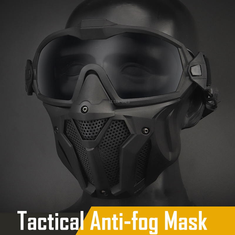 Anti Pollution Mask - Máscara táctica de cara completa, ventilador