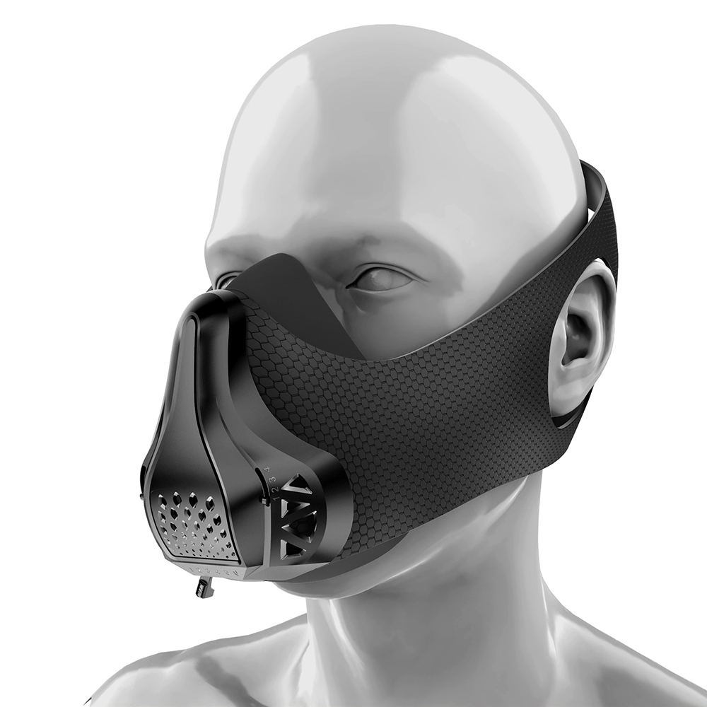 Anti Pollution Mask - Máscara deportiva ajustable 48 niveles transpiración