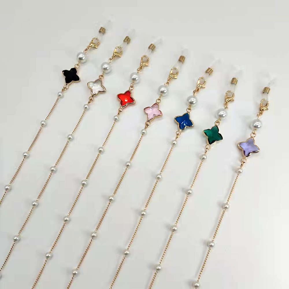 Mask Chain Holder - Cadena para gafas de mujer, cuentas