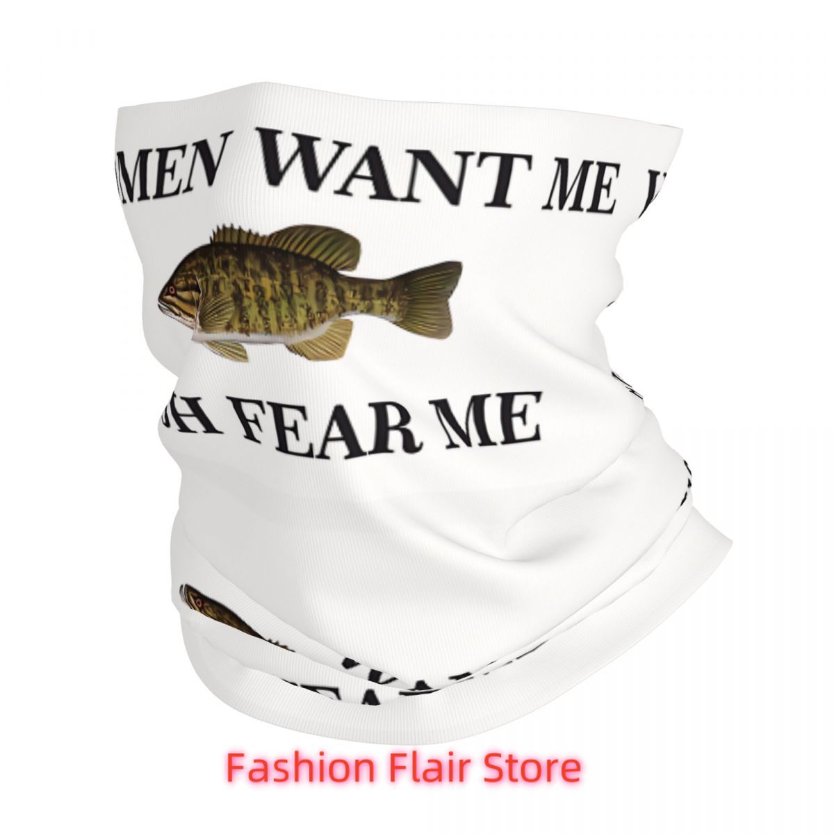 Neck Gaiter Face Cover - Polaina para el cuello de pescado,