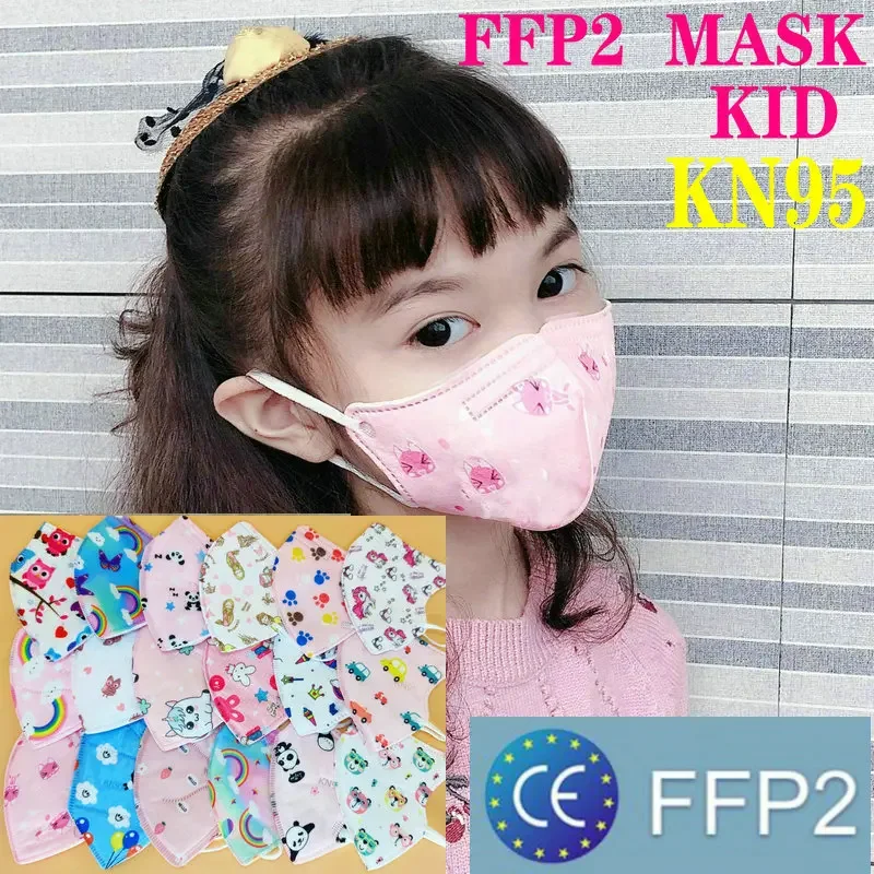 Kn95 Respirator Mask - FFP2 CE máscara KN95 niños 5