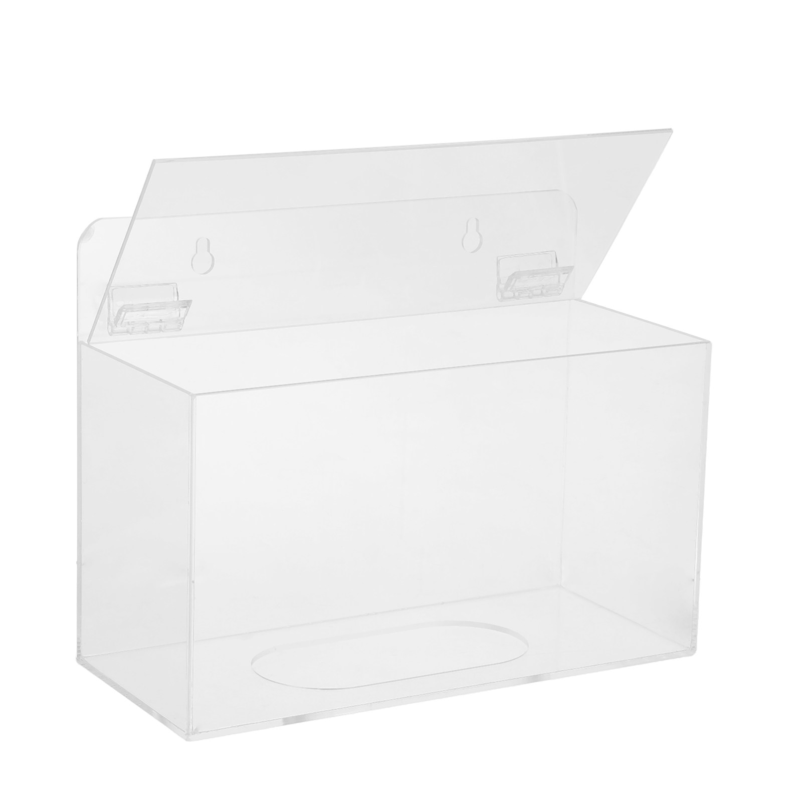 Face Mask Storage Box - Dispensador de Mascarillas, Caja de Acrílico