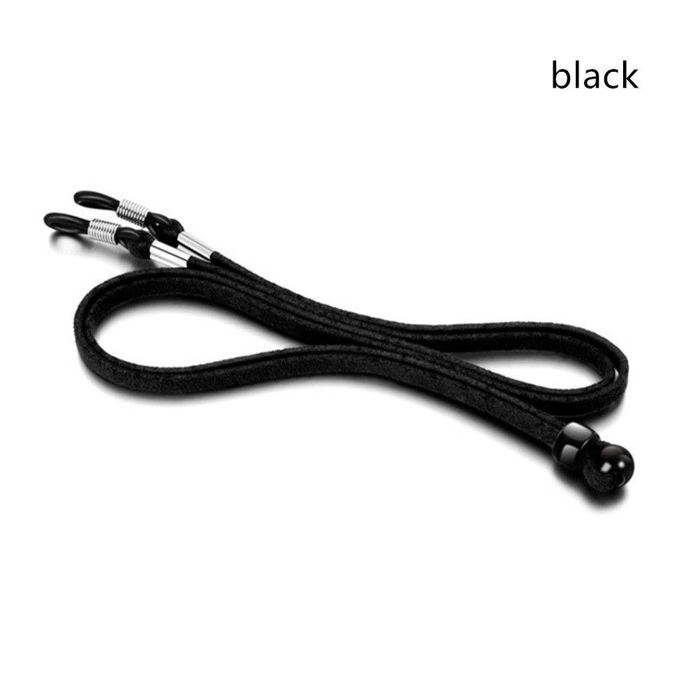 Mask Lanyard Adjustable - Cordones de cuero de alta elasticidad