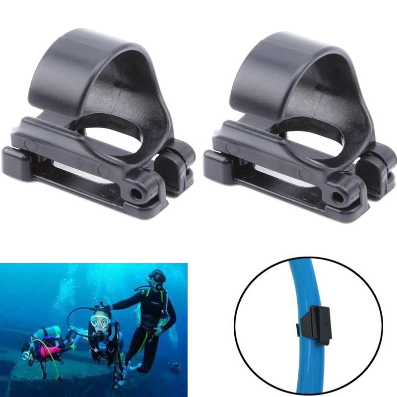 Silicone Mask Bracket - Hebilla Universal de silicona para buceo,