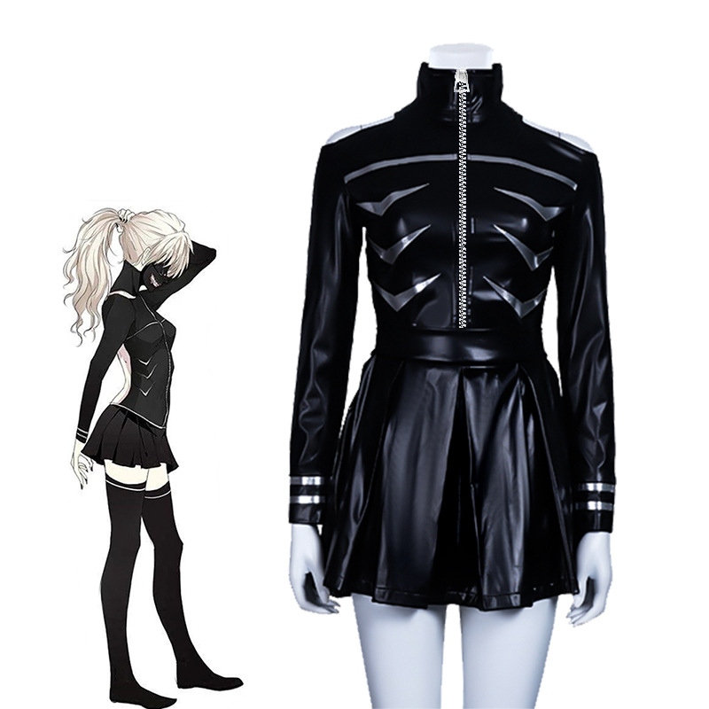 Black Face Mask Pack - Disfraz de Cosplay de Ken Kaneki