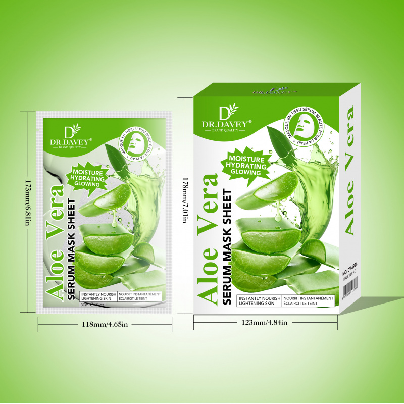 Mascarilla Facial de Suero de  - Face Mask Storage Box reseña y precio
