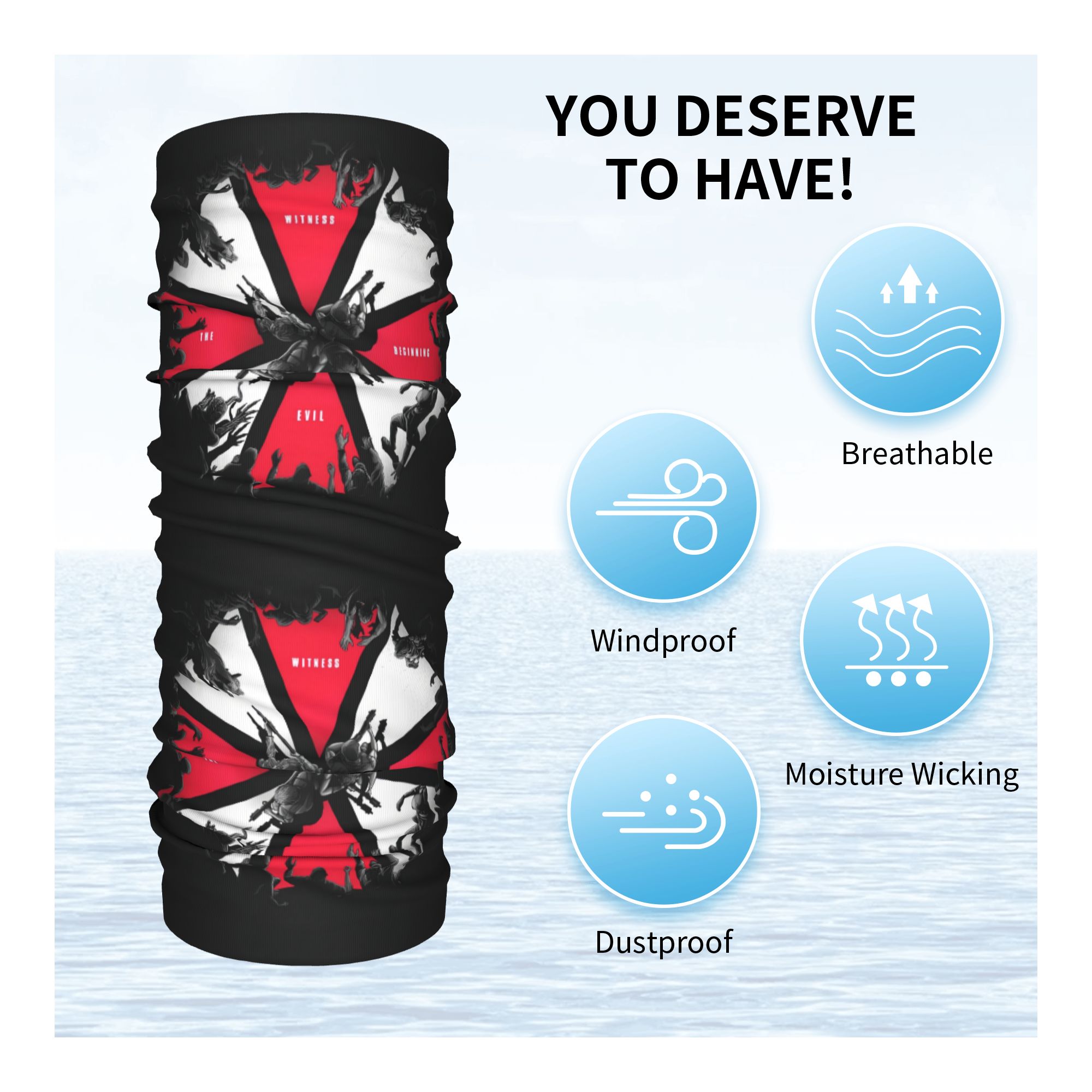 Paraguas corporations Resident - Neck Gaiter Face Cover reseña y precio