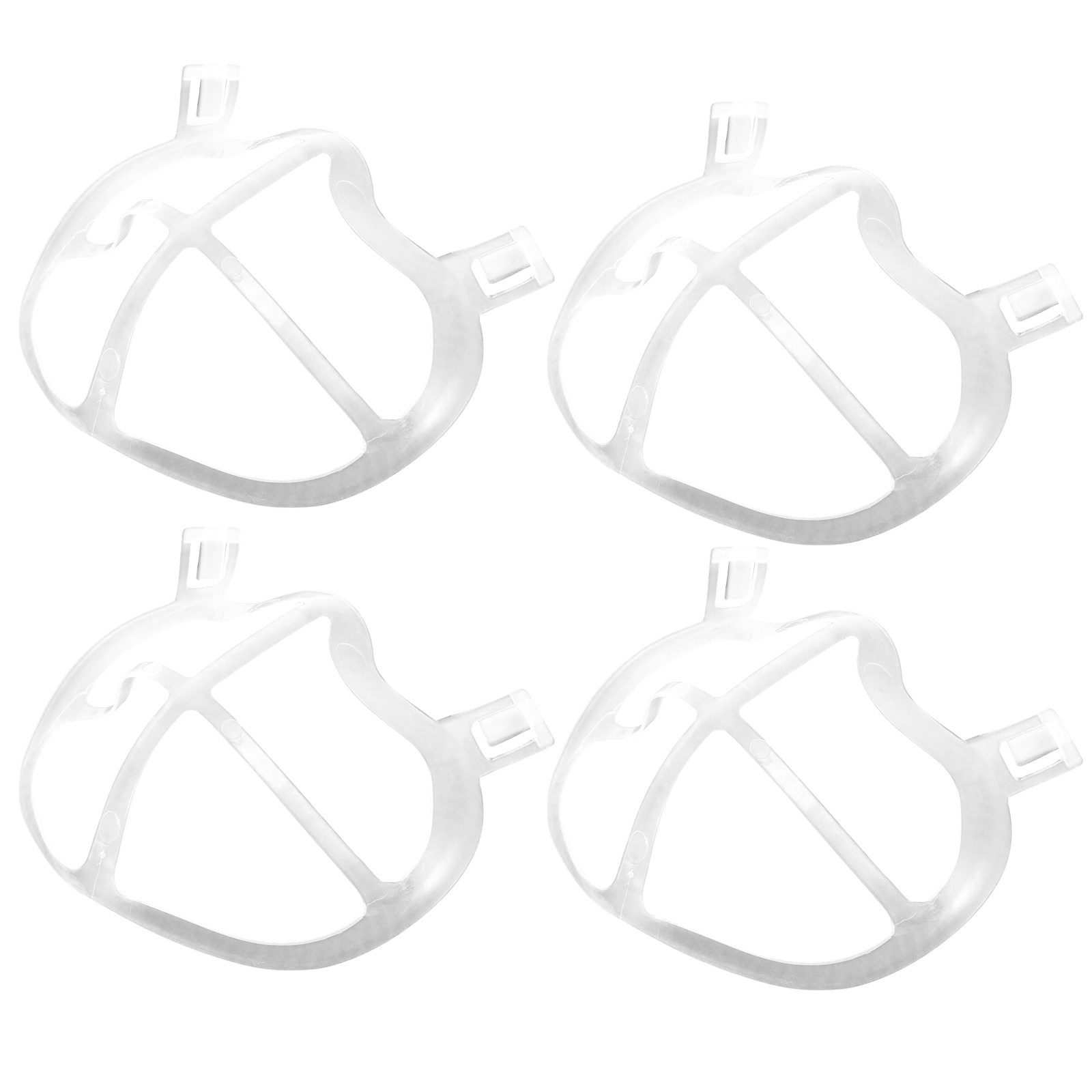 10 unidades de soporte de sili - Silicone Mask Bracket reseña y precio