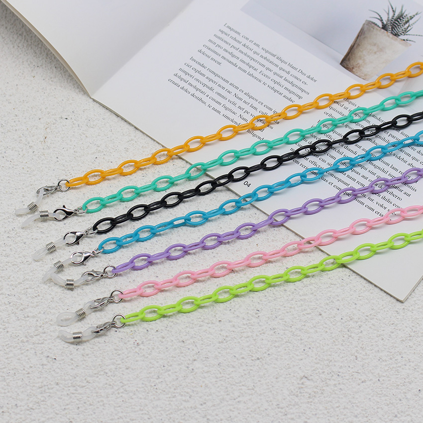 Cordón acrílico colorido para  - Mask Chain Holder reseña y precio