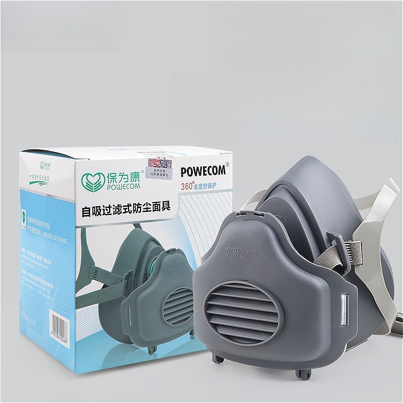 Máscara antipolvo de media car - Kn95 Respirator Mask reseña y precio