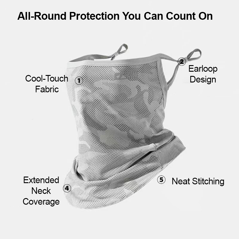 Mascarilla de cuello con prote - Sports Mask Breathable reseña y precio