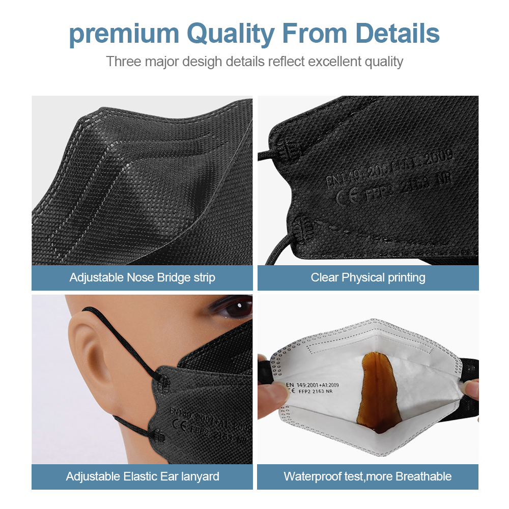 Mascarilla FFP2 KN95 Certifica - Disposable Surgical Mask reseña y precio