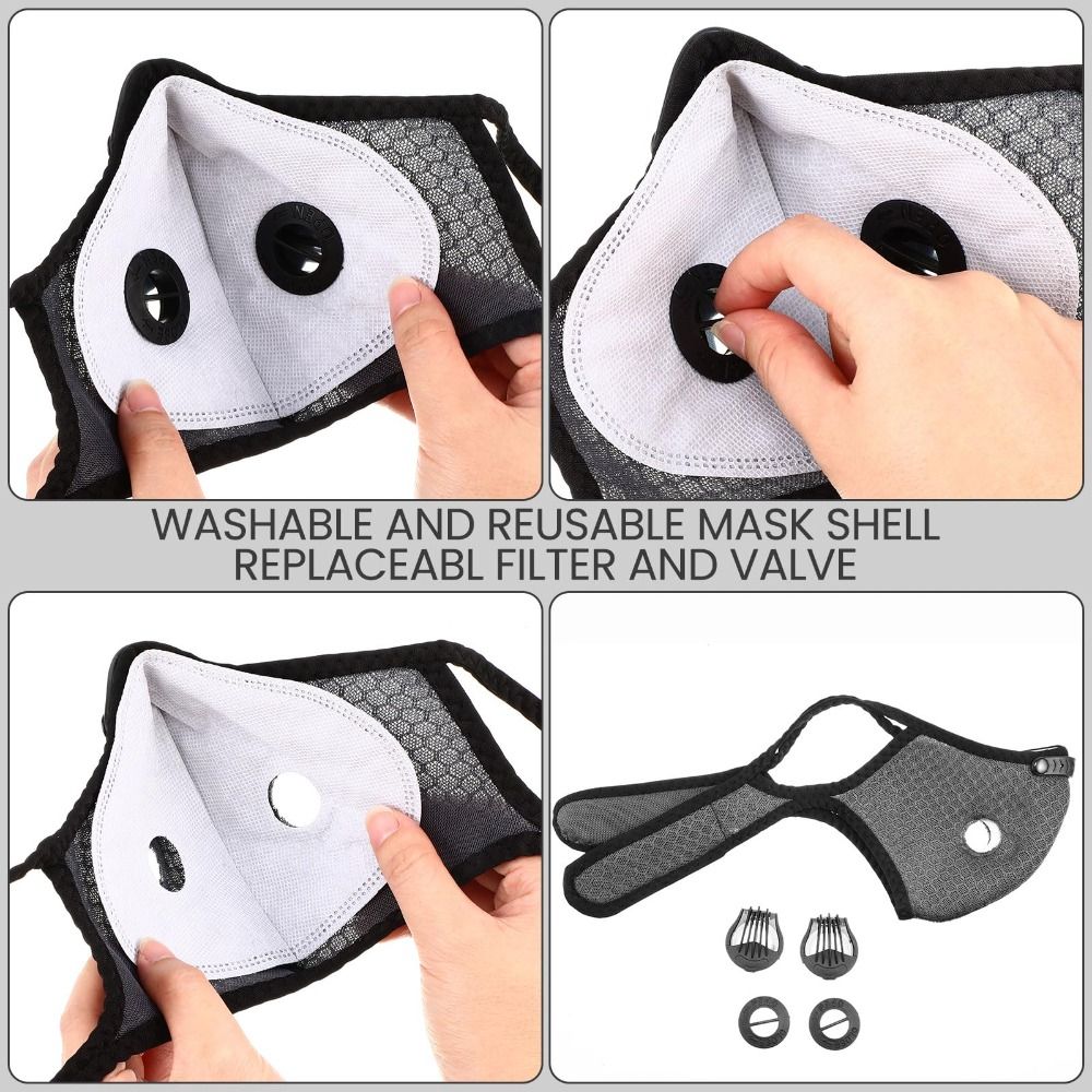 Máscara antipolvo ergonómica t - Anti Pollution Mask reseña y precio