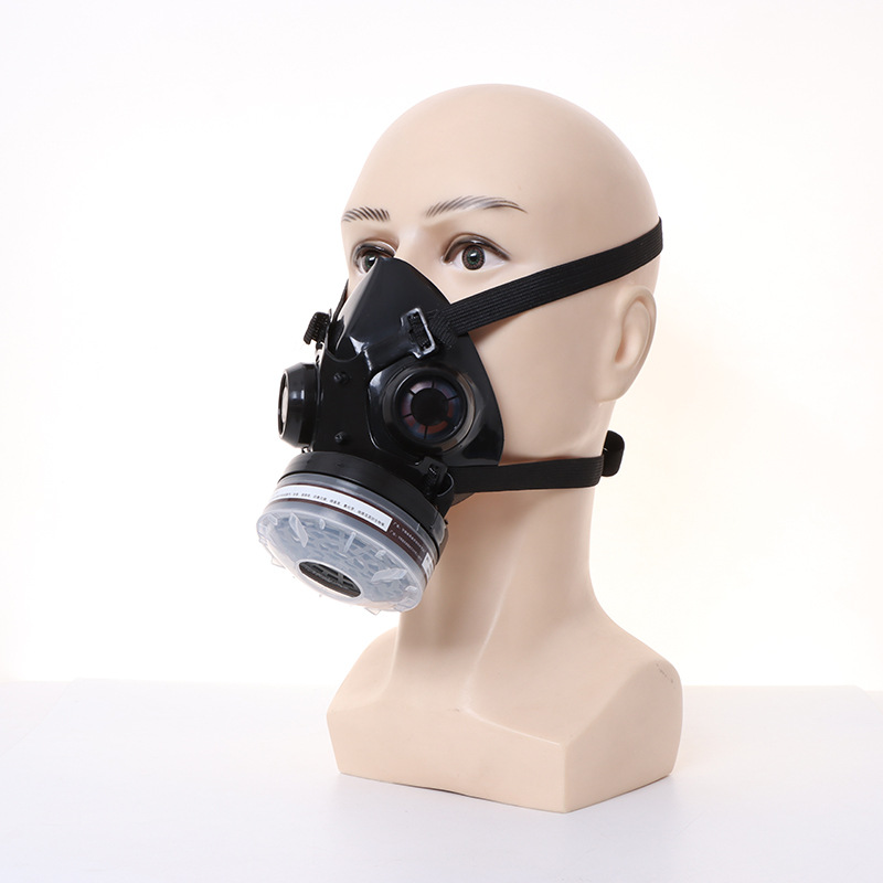 Nueva máscara de Gas negra de  - Dust Mask Construction reseña y precio