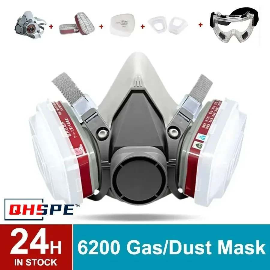 Respirador Original 6200, cubi - Dust Mask Construction reseña y precio