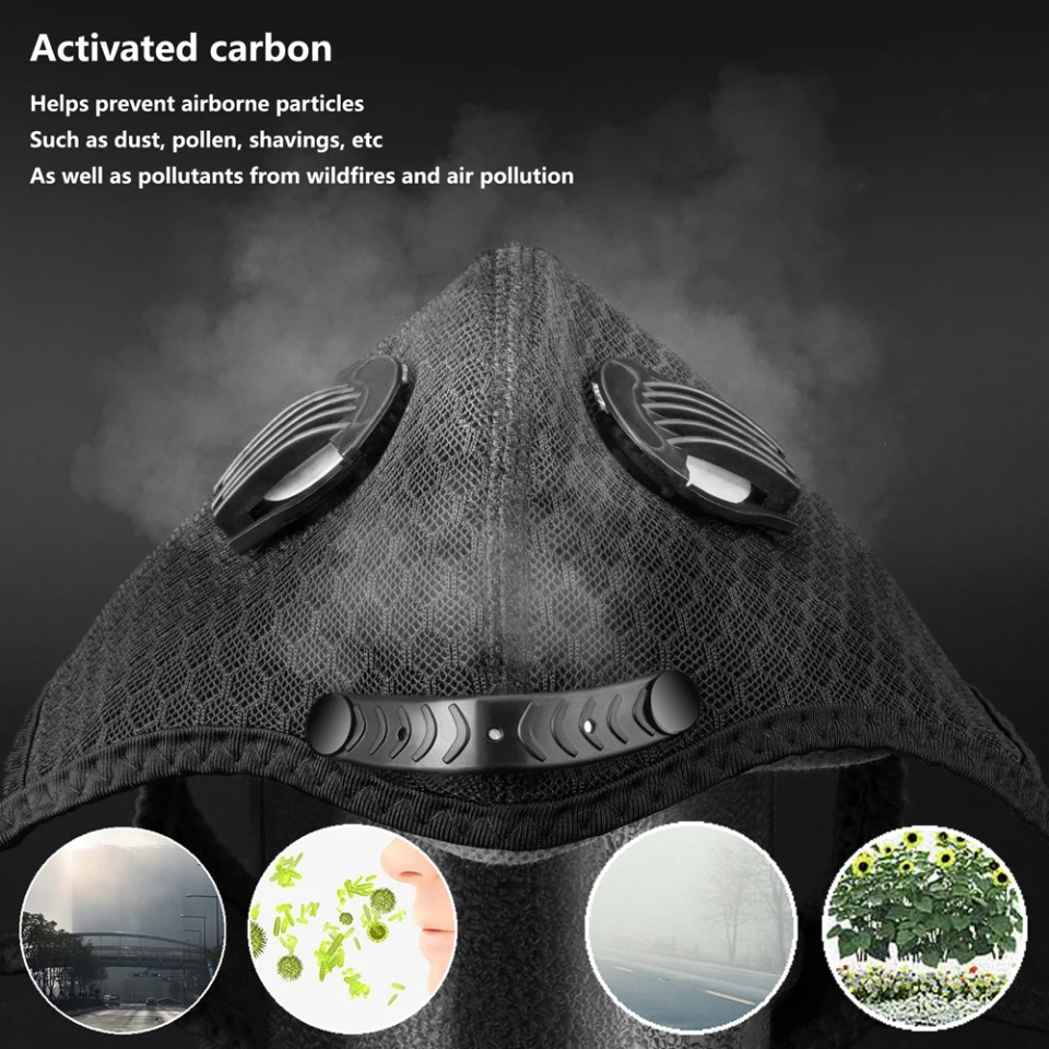 1 Uds. Máscara de ciclismo con - Anti Pollution Mask reseña y precio