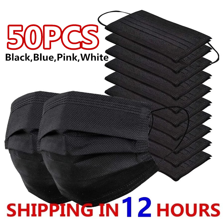 Máscaras Máscara de 3 capas Má - Black Face Mask Pack reseña y precio