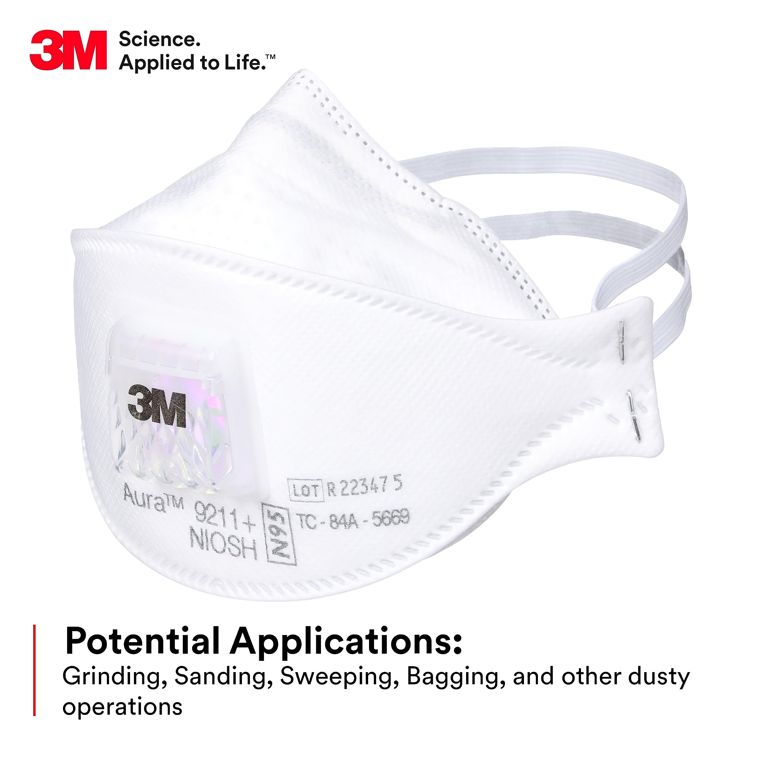 Respirador de partículas Aura  - Kn95 Respirator Mask reseña y precio