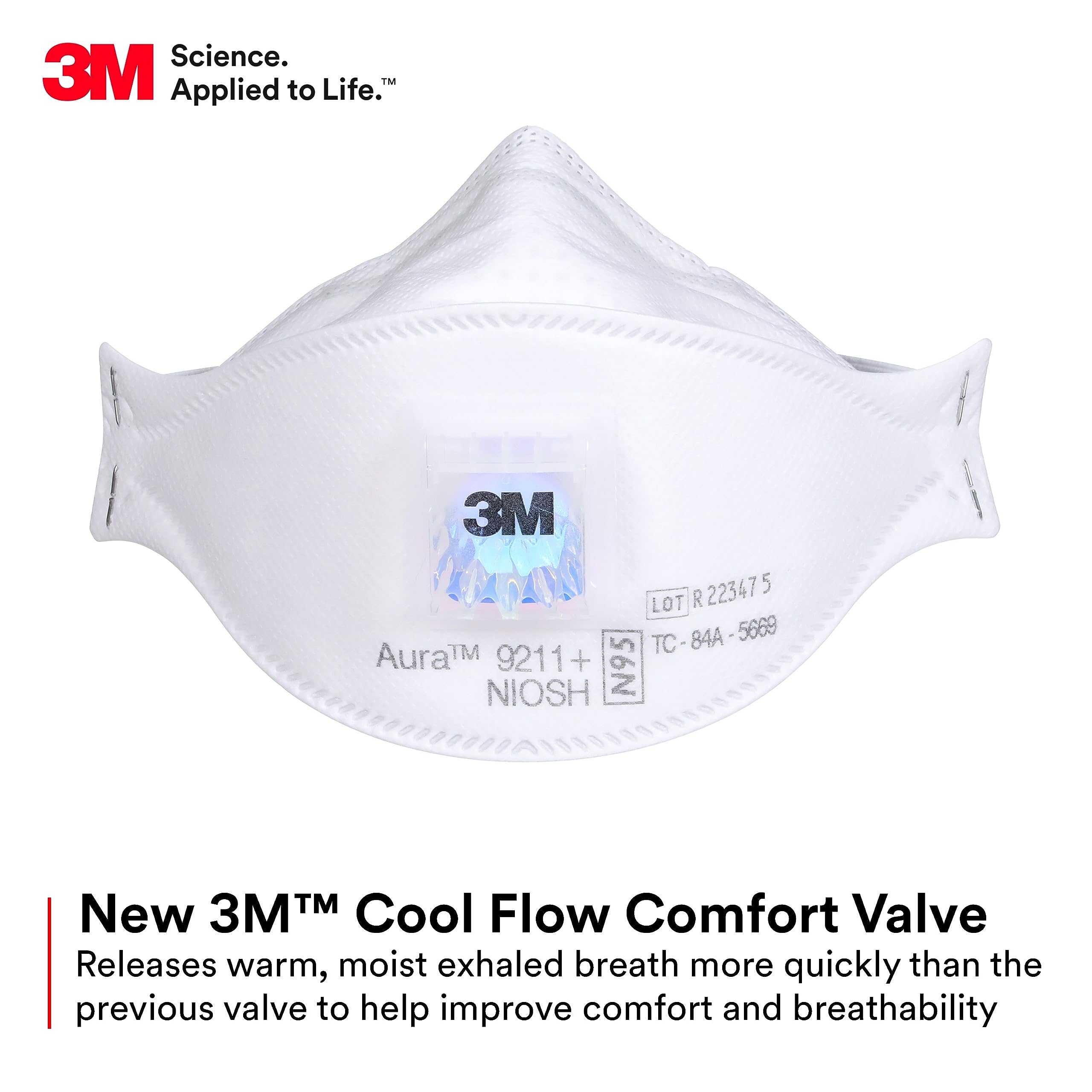 Respirador de partículas Aura  - Kn95 Respirator Mask reseña y precio