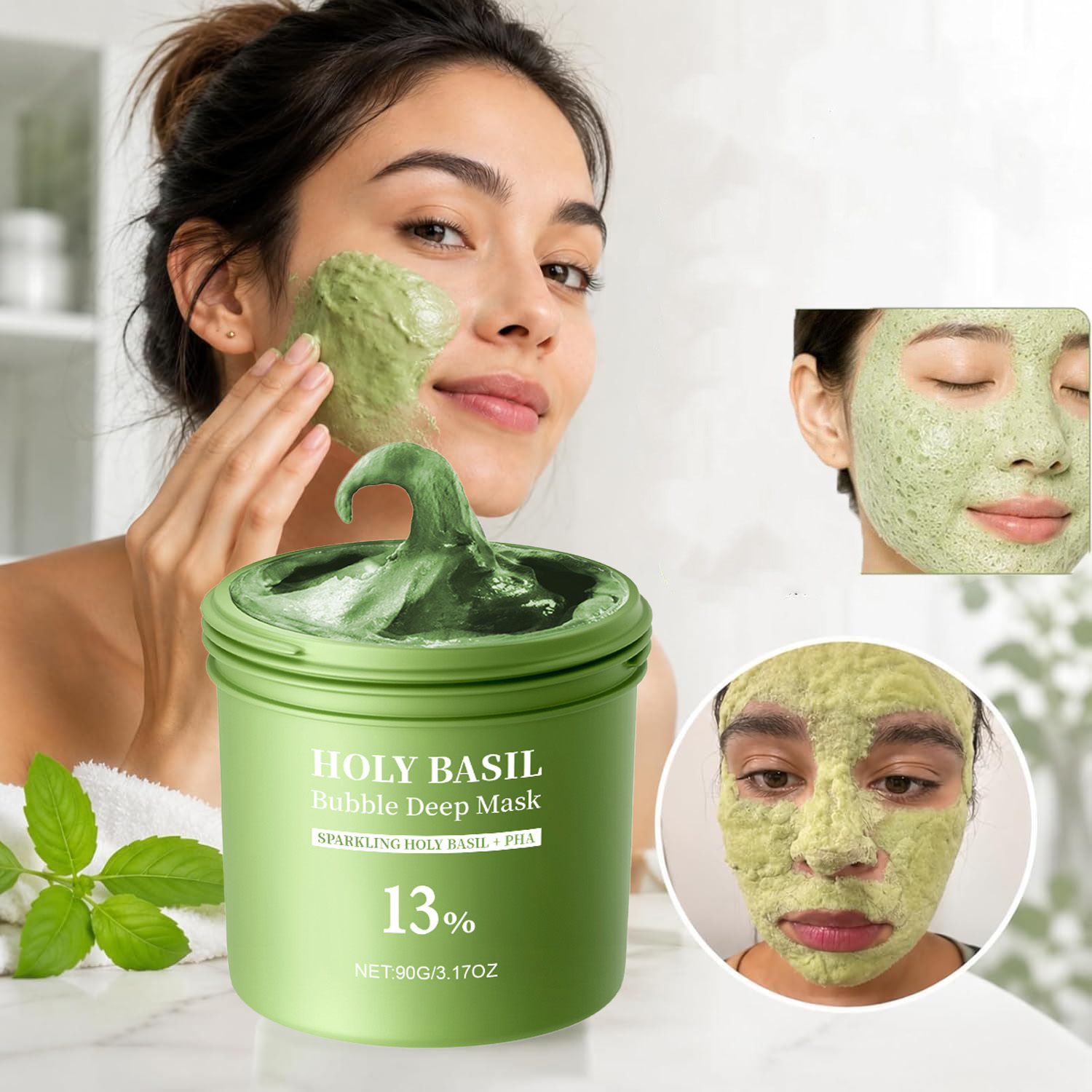 Mascarilla Facial de Arcilla q - Dust Mask Construction reseña y precio