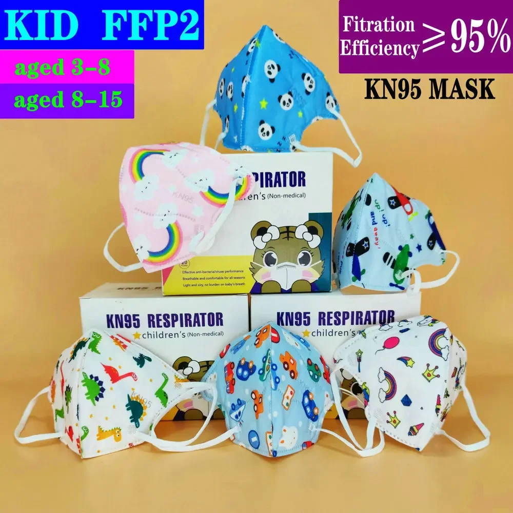 FFP2 CE máscara KN95 niños 5 c - Kn95 Respirator Mask reseña y precio
