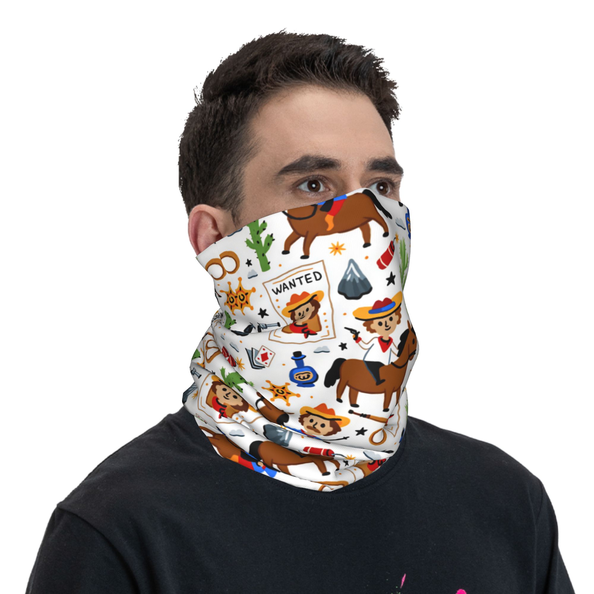 Pasamontañas de Vaquero del Oe - Kids Face Mask reseña y precio