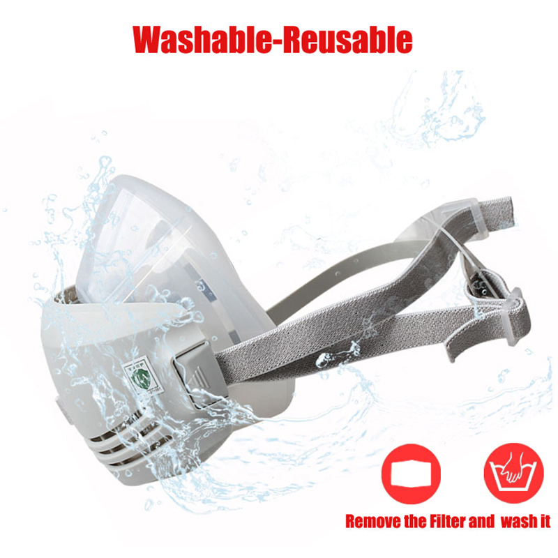 Máscara respiradora de Gas de  - Respirator Half Face reseña y precio